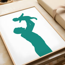 Load image into Gallery viewer, Custom Silhouette Portrait Illustration
