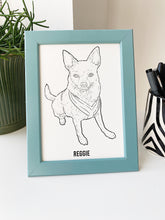 Load image into Gallery viewer, Bespoke Pet Portrait Illustration
