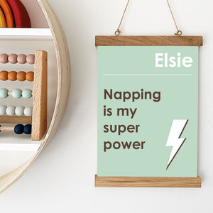 Personalised Super Power Print